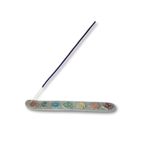 Seven Chakra Metal Incense Burner