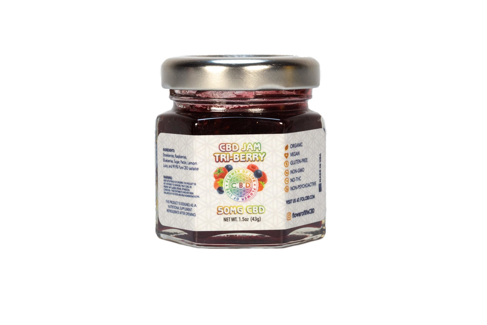 Buy Mini Jam Sampler Trio Online | Flower Of Life CBD - Flower of Life CBD
