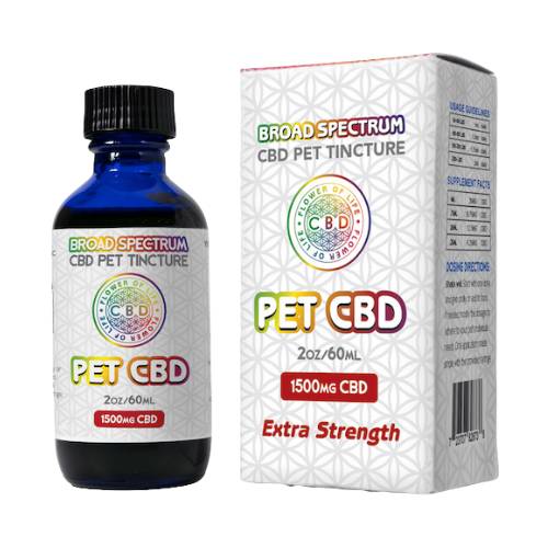Pet CBD Tincture Extra Strength 1500mg