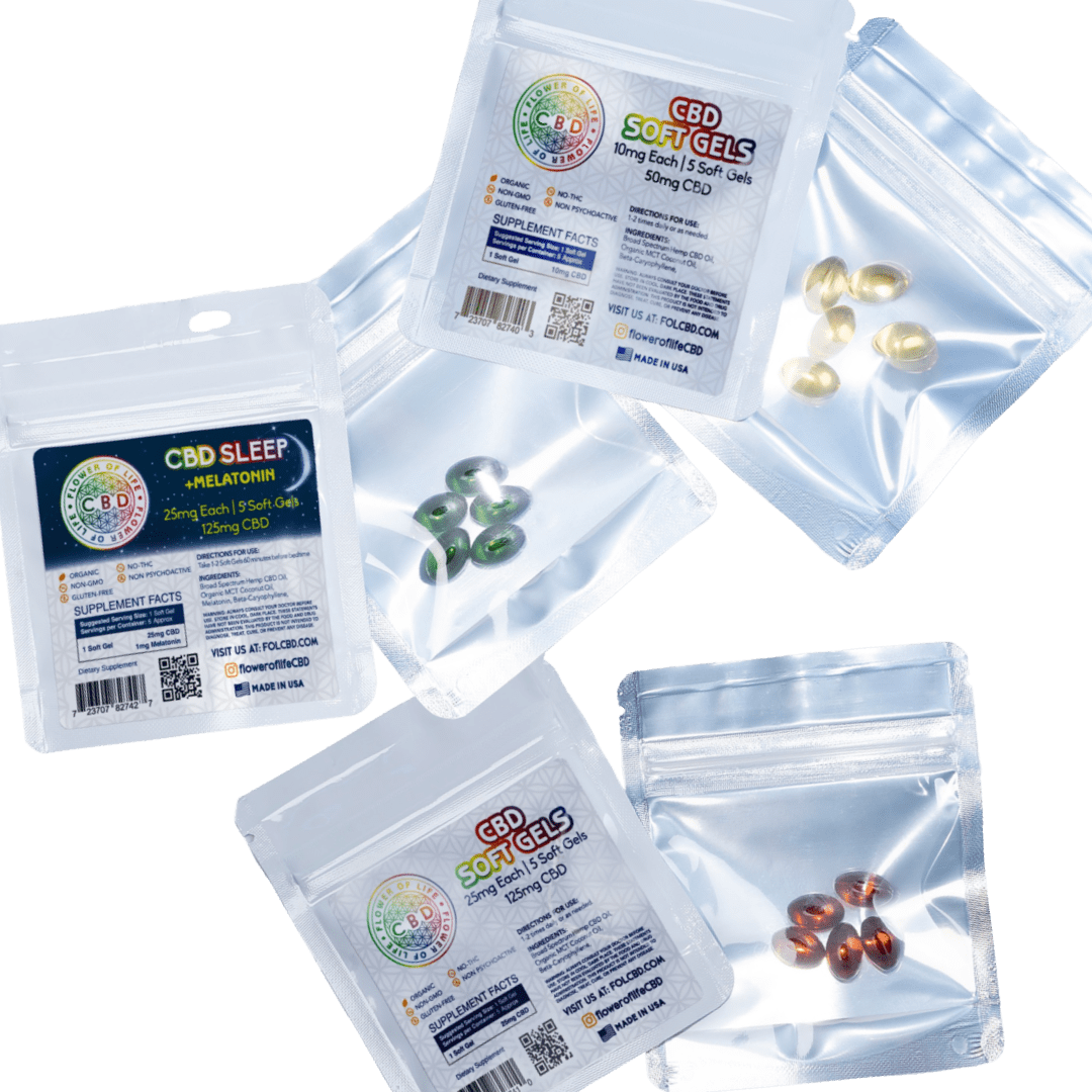 Broad Spectrum CBD Soft Gels 